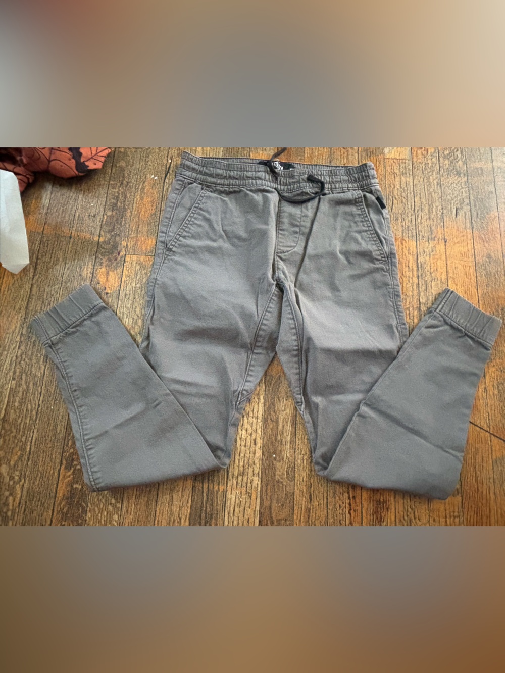 Hollister Men's Charcoal Gray Jogger Sweatpants